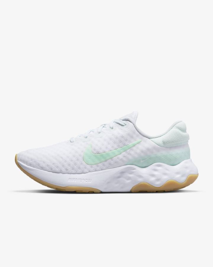 Nike Renew Ride 3 Road Ženske Tenisiće Bijele Zelene Platine Menta | HR-73649OKTB