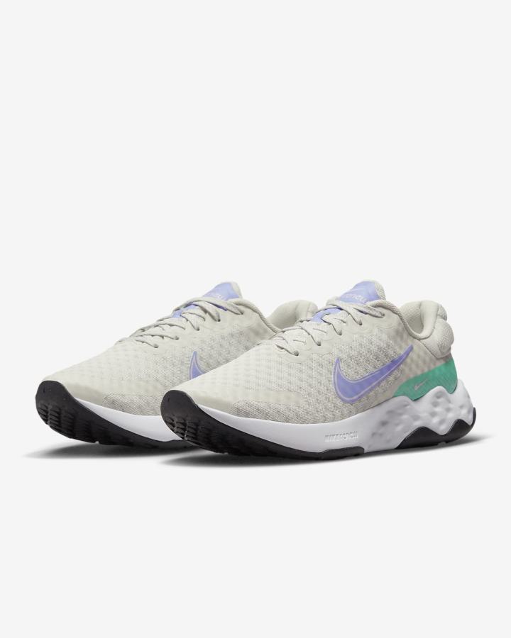 Nike Renew Ride 3 Road Ženske Tenisiće Svijetlo Bež Zelene Crne | HR-05927RAEB