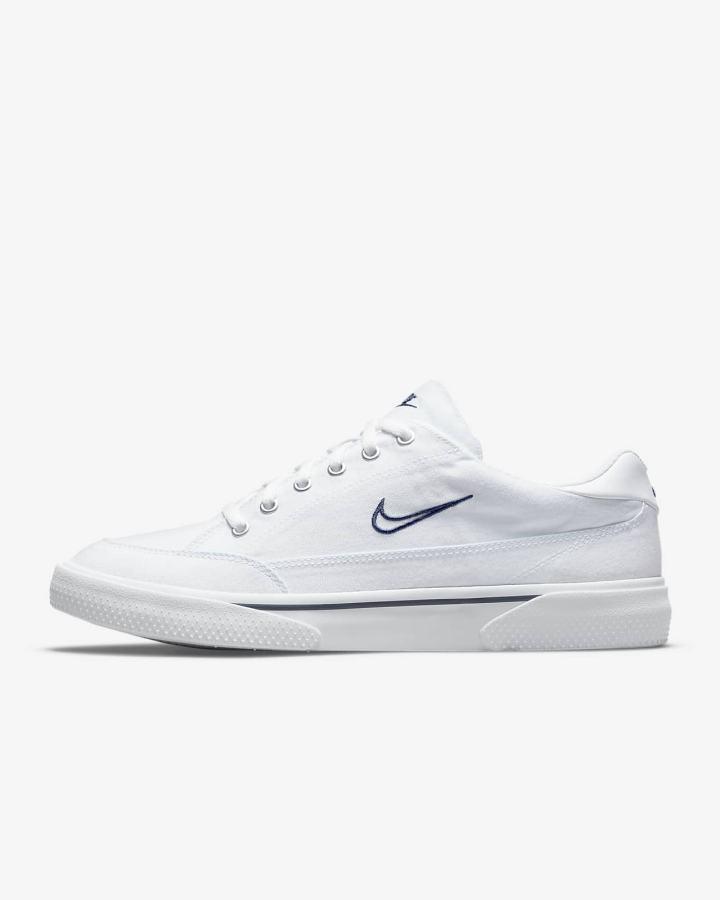 Nike Retro GTS Muške Tenisiće Bijele Sive Tamnoplave | HR-43759NOEM