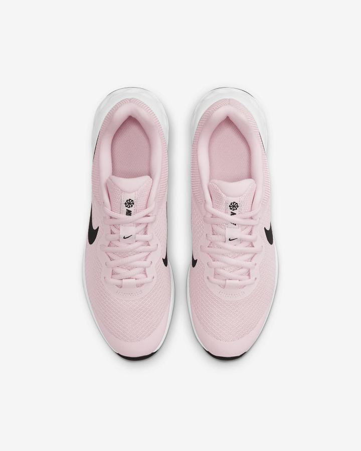 Nike Revolution 6 Kids Road Za Dječake Tenisiće Roze Crne | HR-31864IENX