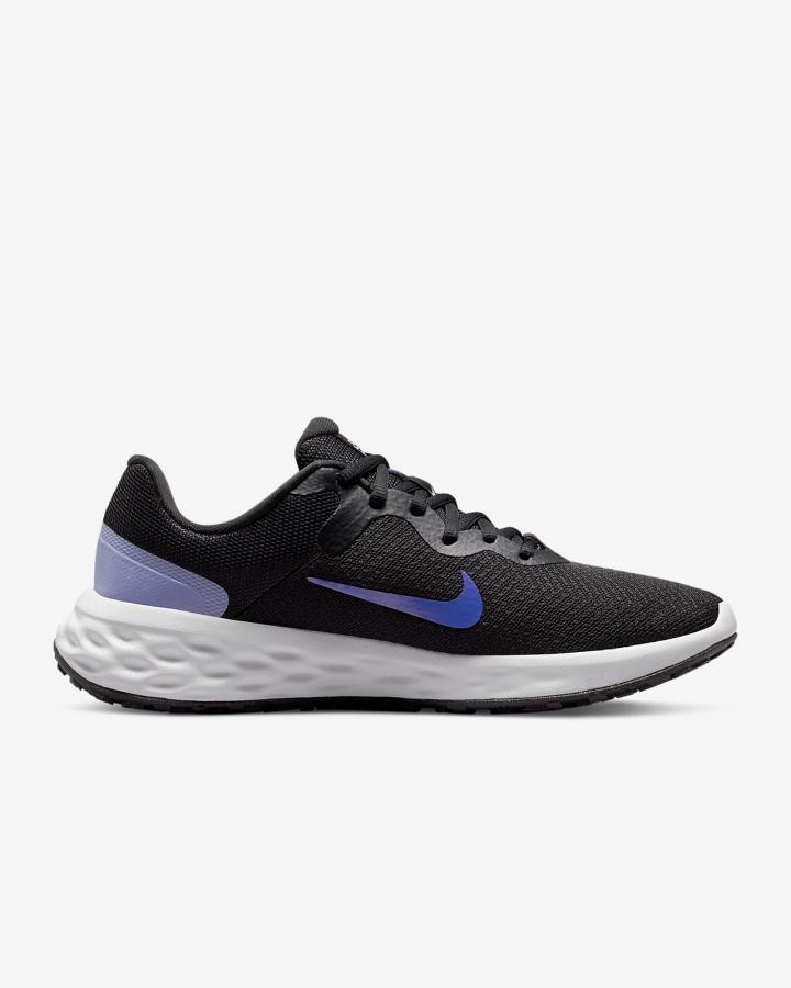 Nike Revolution 6 Next Nature Road Ženske Tenisiće Crne Bijele | HR-02961PTFL