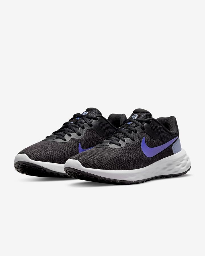 Nike Revolution 6 Next Nature Road Ženske Tenisiće Crne Bijele | HR-02961PTFL