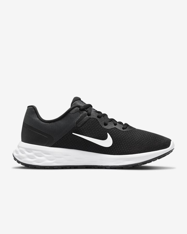 Nike Revolution 6 Next Nature Road Ženske Tenisiće Crne Tamno Sive Bijele | HR-84192AKJQ