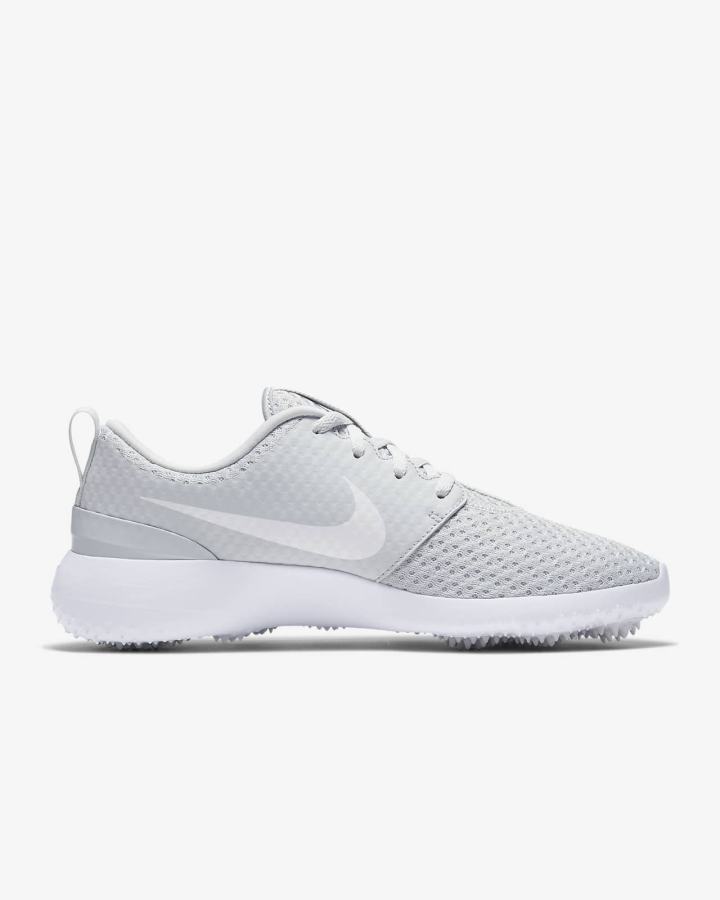 Nike Roshe G Ženske Cipele Za Golf Platine Metalne Bijele | HR-36920BHMF