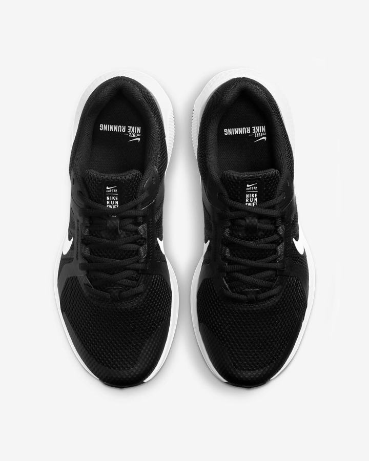 Nike Run Swift 2 Road Muške Tenisiće Crne Tamno Sive Bijele | HR-87213KZVO