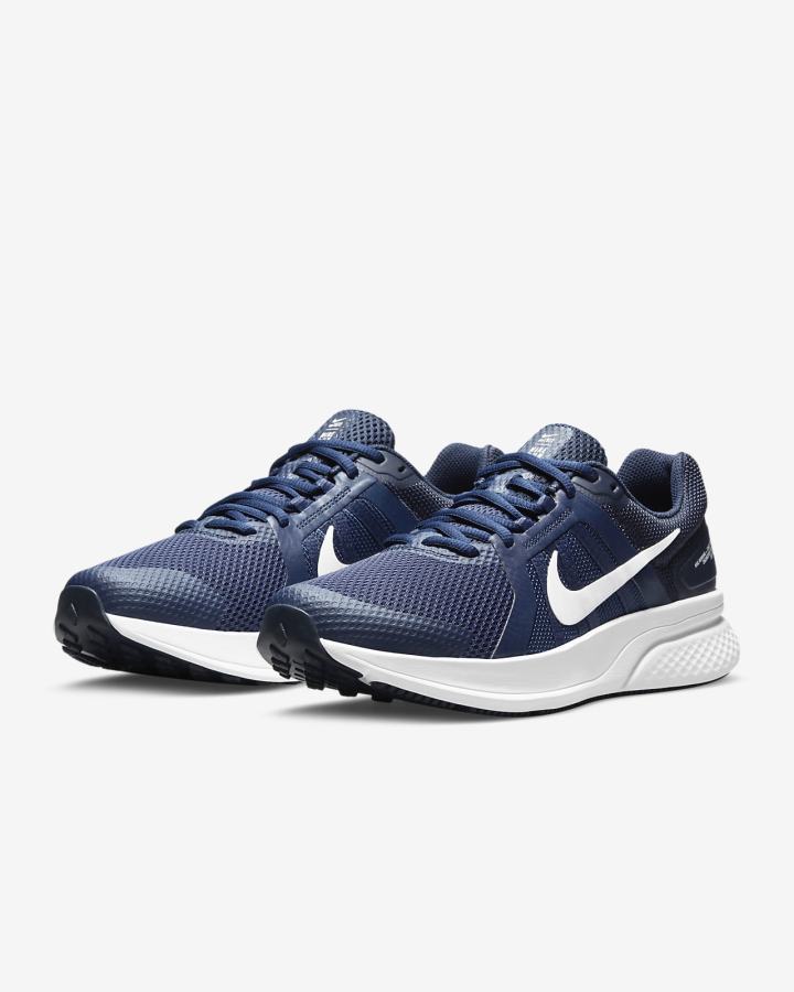 Nike Run Swift 2 Road Muške Tenisiće Tamnoplave Obsidijanske Bijele | HR-97201LURF