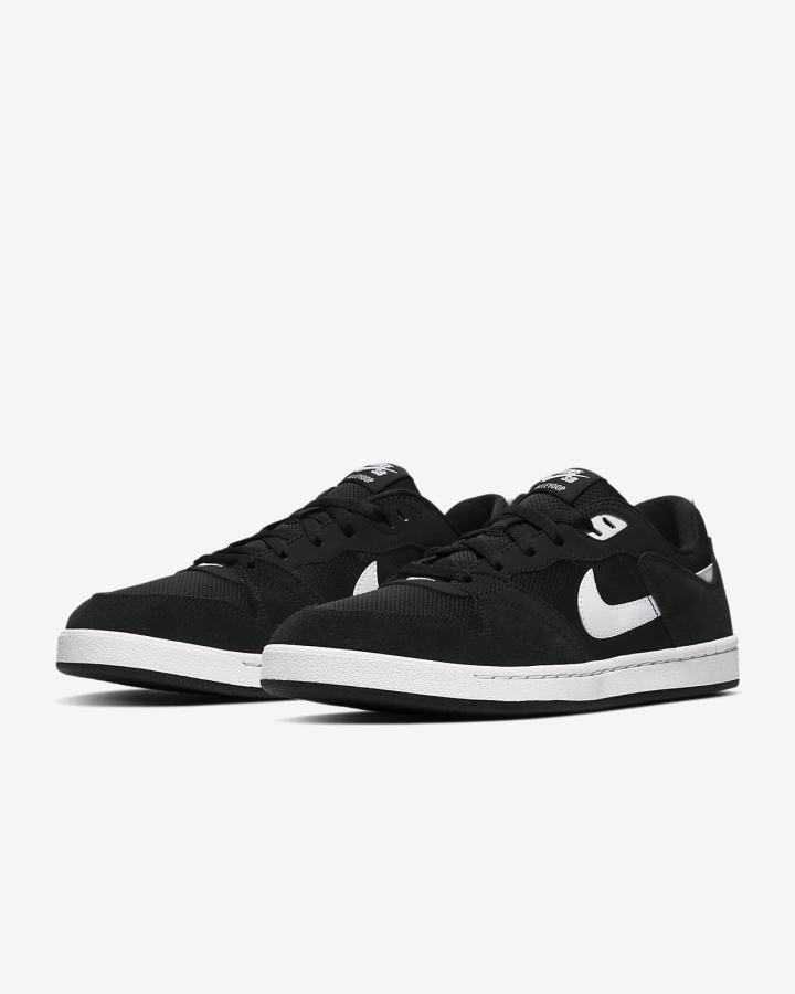 Nike SB Alleyoop Ženske Skate Obuća Crne Bijele | HR-03275VMOY