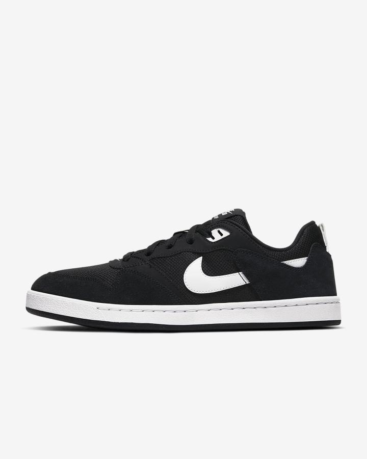 Nike SB Alleyoop Ženske Skate Obuća Crne Bijele | HR-03275VMOY