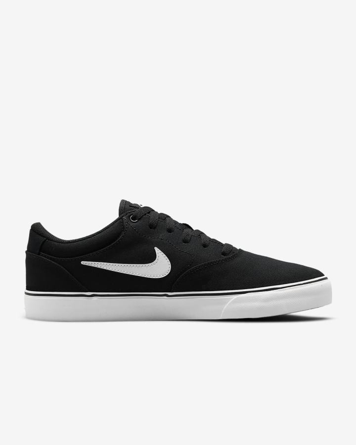 Nike SB Chron 2 Canvas Muške Skate Obuća Crne Bijele | HR-56207LVME