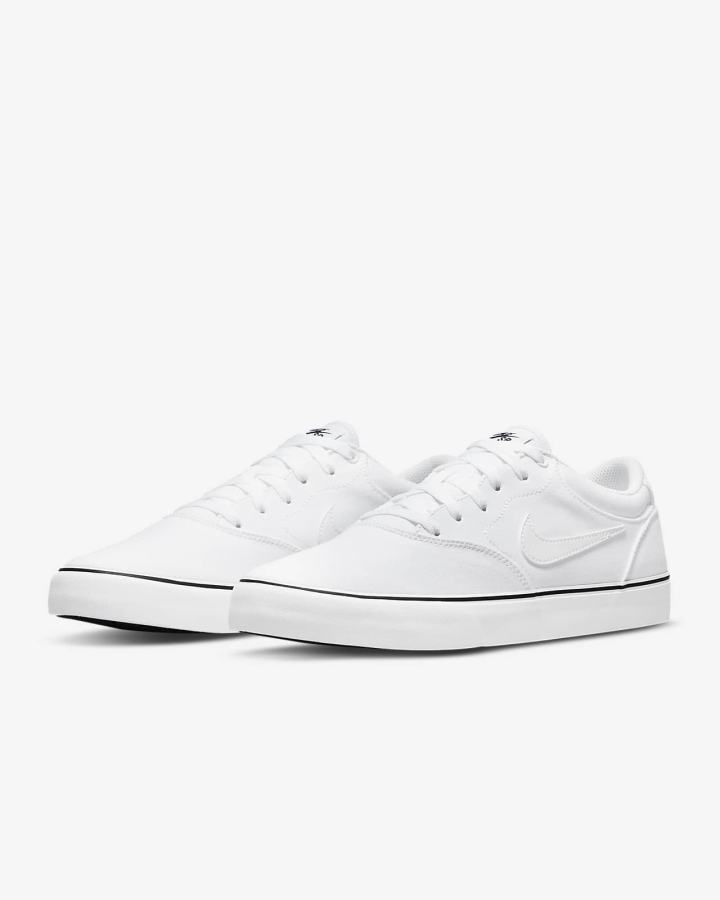 Nike SB Chron 2 Canvas Muške Skate Obuća Bijele | HR-84103YNOD