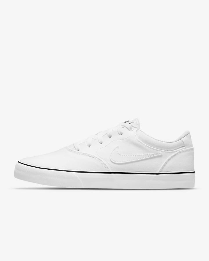 Nike SB Chron 2 Canvas Muške Skate Obuća Bijele | HR-84103YNOD