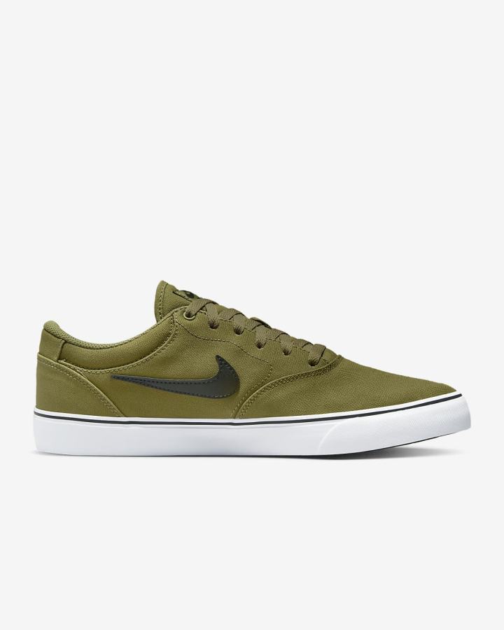 Nike SB Chron 2 Canvas Ženske Skate Obuća Bijele Crne | HR-14768IBET