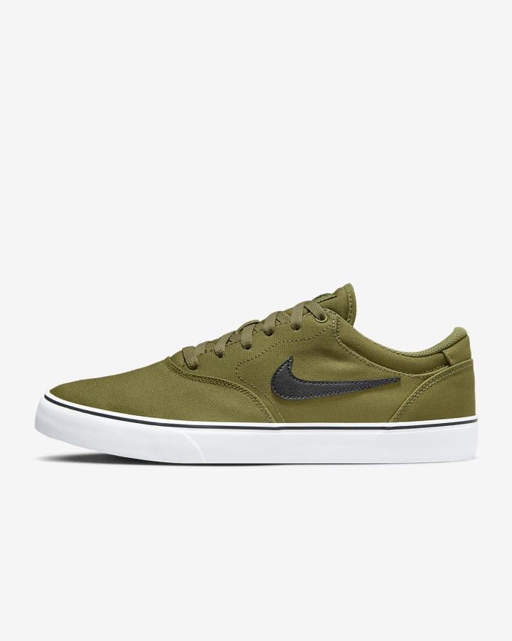 Nike SB Chron 2 Canvas Ženske Skate Obuća Bijele Crne | HR-14768IBET