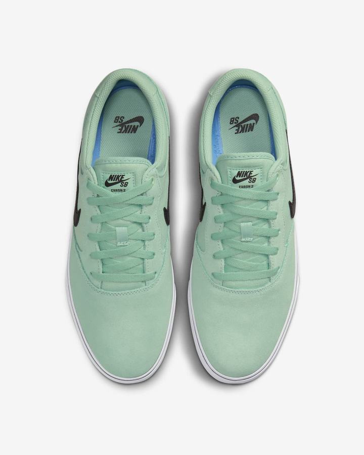 Nike SB Chron 2 Muške Skate Obuća Zelene Bijele Crne | HR-14203XPHC