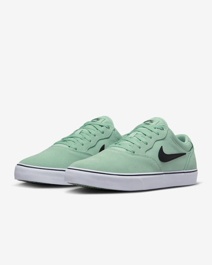 Nike SB Chron 2 Ženske Skate Obuća Zelene Bijele Crne | HR-50173BQRG