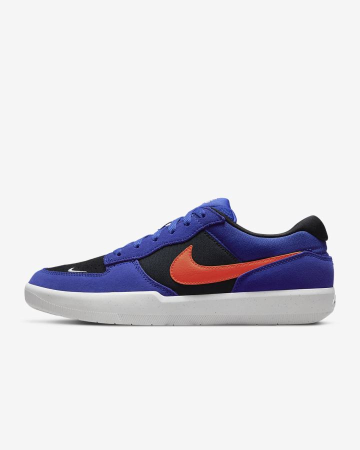 Nike SB Force 58 Muške Skate Obuća Crne Narančaste | HR-39516FPSQ