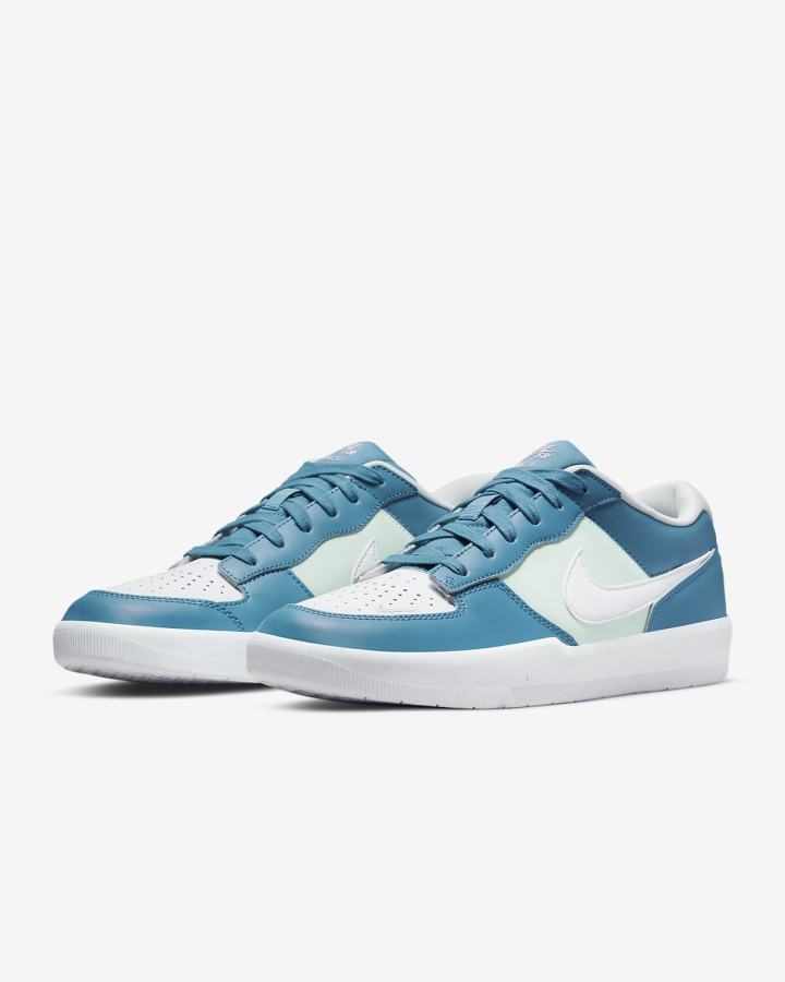 Nike SB Force 58 Premium Muške Skate Obuća Plave Zelene Bijele | HR-90253ASZO