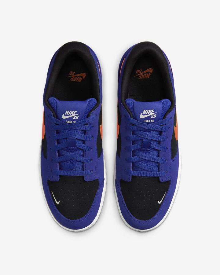 Nike SB Force 58 Ženske Tenisiće Crne Narančaste | HR-36504NFCK