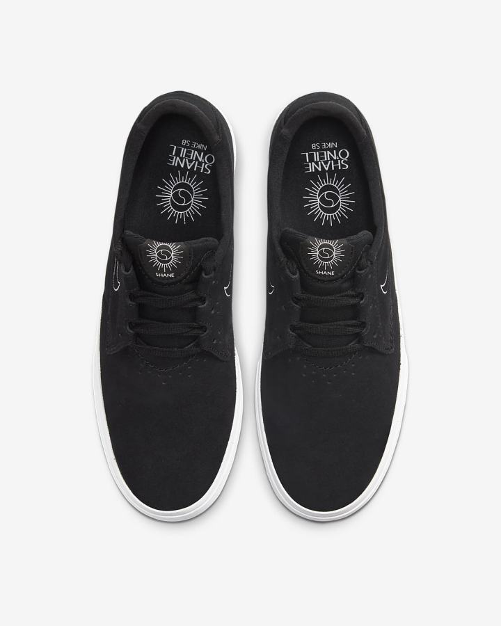 Nike SB Shane Ženske Skate Obuća Crne Bijele | HR-61894OKAD