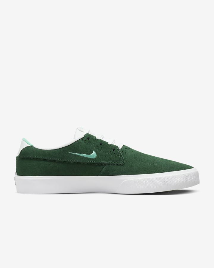 Nike SB Shane Ženske Skate Obuća Zelene Bijele | HR-09365KGCE