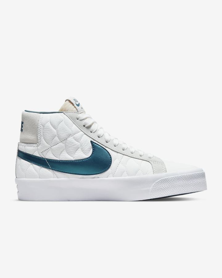 Nike SB Zoom Blazer Mid EK Ženske Skate Obuća Bijele | HR-82369MKSQ