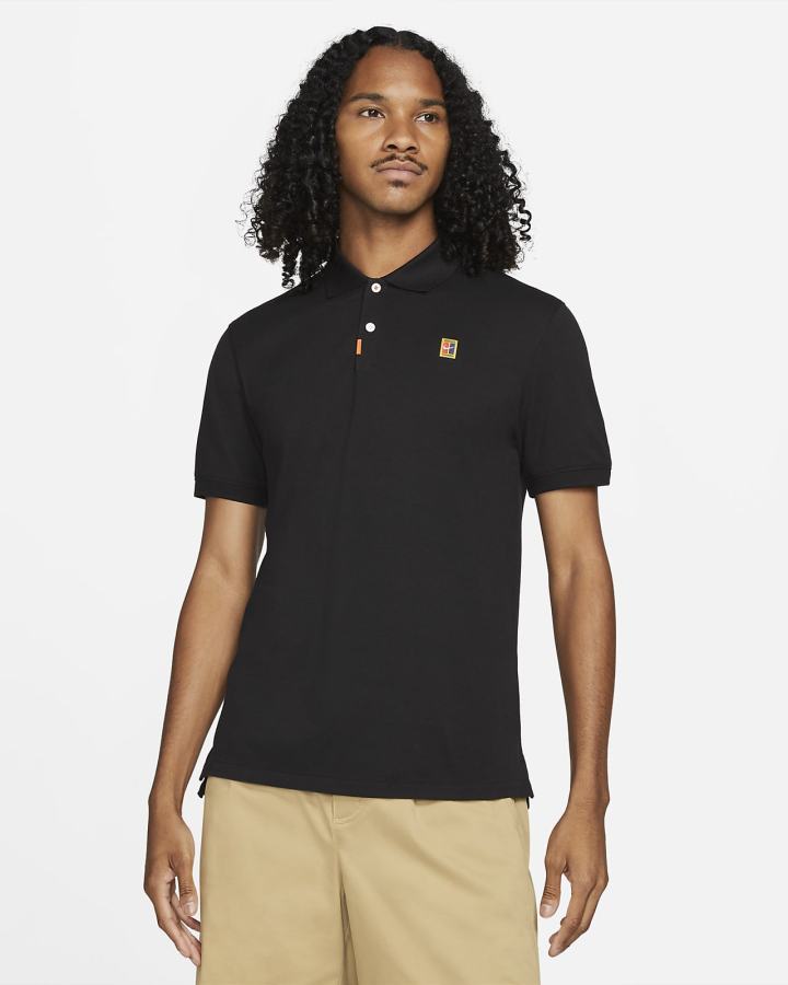 Nike Slim Fit Muške Polo Majice Crne | HR-04815VIJZ