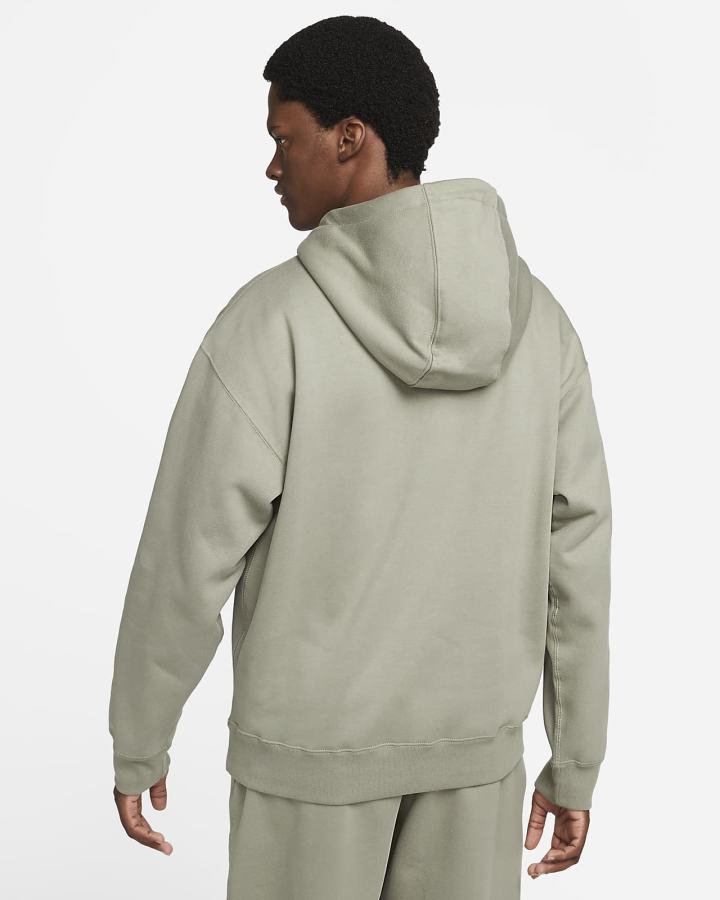 Nike Solo Swoosh Fleece Muške Majica S Kapuljačom Bijele | HR-15806PLWO