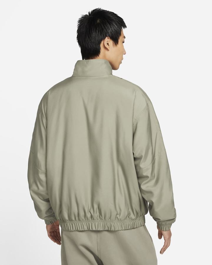 Nike Solo Swoosh Satin Bomber Muške Jakne Bijele | HR-78065JIEG