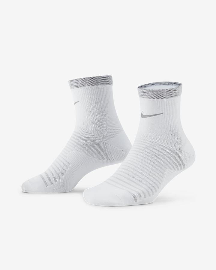 Nike Spark Lightweight Running Ankle Muške Čarape Bijele | HR-04329URSH