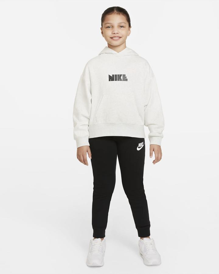 Nike Sportswear Circa 72 Kids Za Djevojčice Majica S Kapuljačom Crne | HR-13805WYEJ