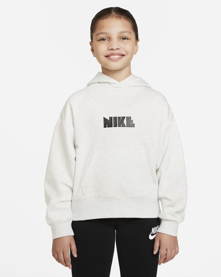 Nike Sportswear Circa 72 Kids Za Djevojčice Majica S Kapuljačom Crne | HR-13805WYEJ