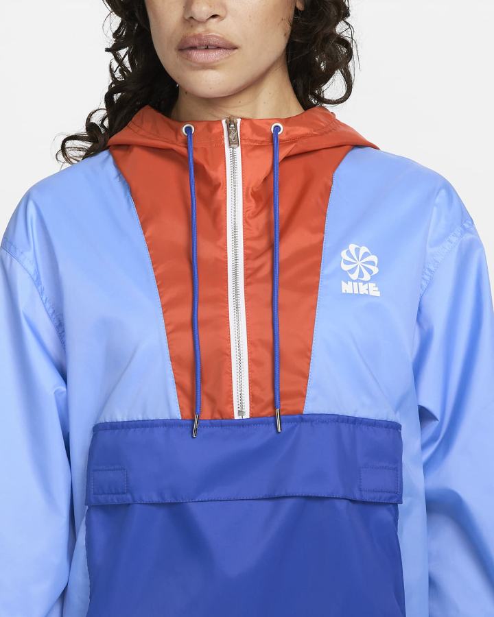 Nike Sportswear Circa 72 Windrunner Ženske Jakne Plave Narančaste Kraljevska Plava | HR-52476MQTY