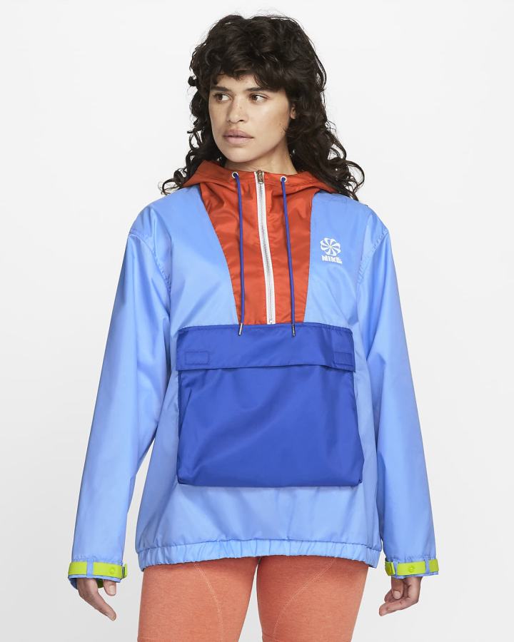 Nike Sportswear Circa 72 Windrunner Ženske Jakne Plave Narančaste Kraljevska Plava | HR-52476MQTY