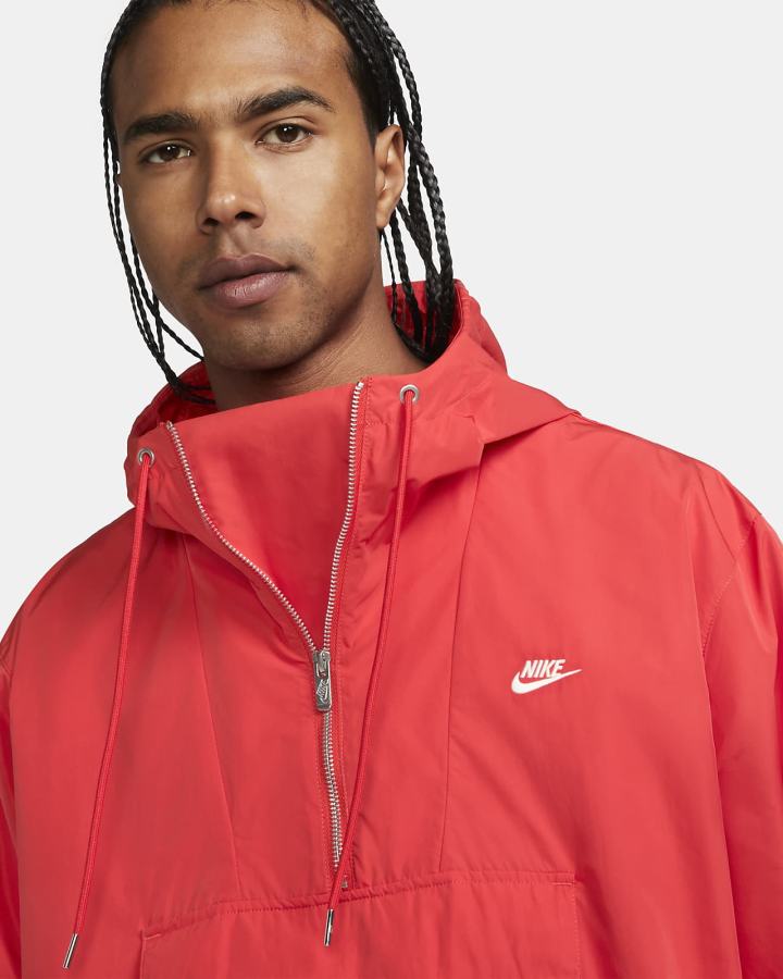 Nike Sportswear Circa Lined Anorak Muške Jakne Svijetlo Crvene | HR-19352SMLW