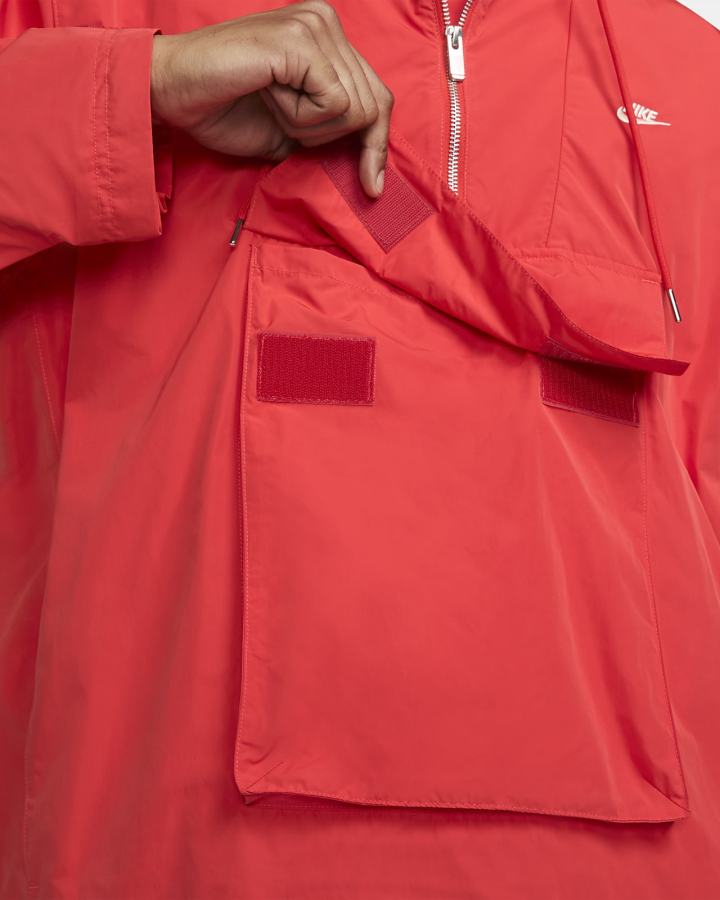 Nike Sportswear Circa Lined Anorak Muške Jakne Svijetlo Crvene | HR-19352SMLW