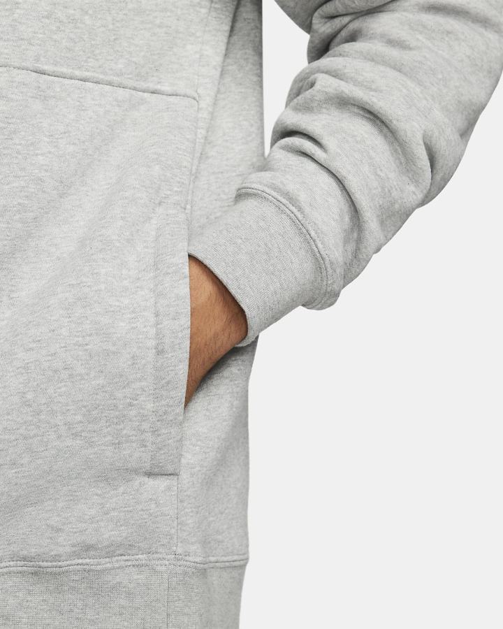 Nike Sportswear Club Brushed-Back 1/2-Zip Muške Pulover Tamno Sive Bijele | HR-60812ELYR