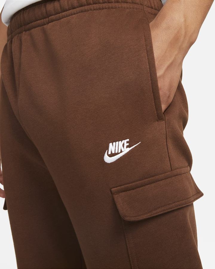 Nike Sportswear Club Fleece Cargo Muške Hlače Bijele | HR-91427RDFB