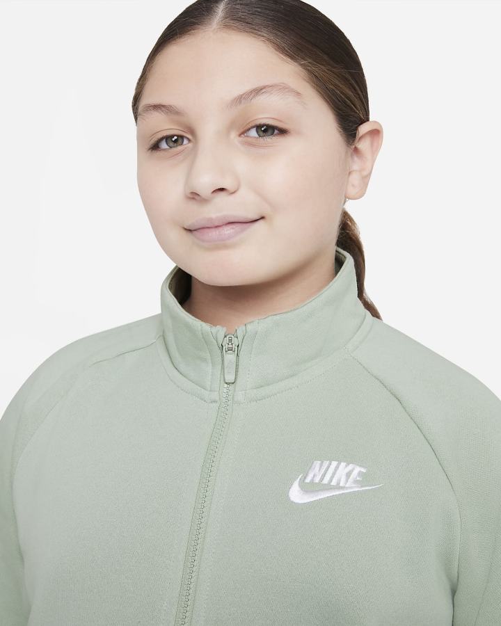 Nike Sportswear Club Fleece Kids 1/2-Zip (Extended Size) Za Djevojčice Pulover Bijele | HR-08923QOTK