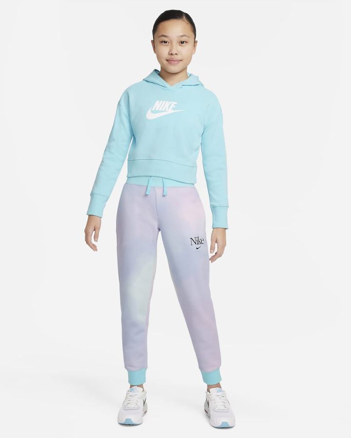 Nike Sportswear Club Fleece Kids Za Djevojčice Hlače Roze | HR-43976EDOK