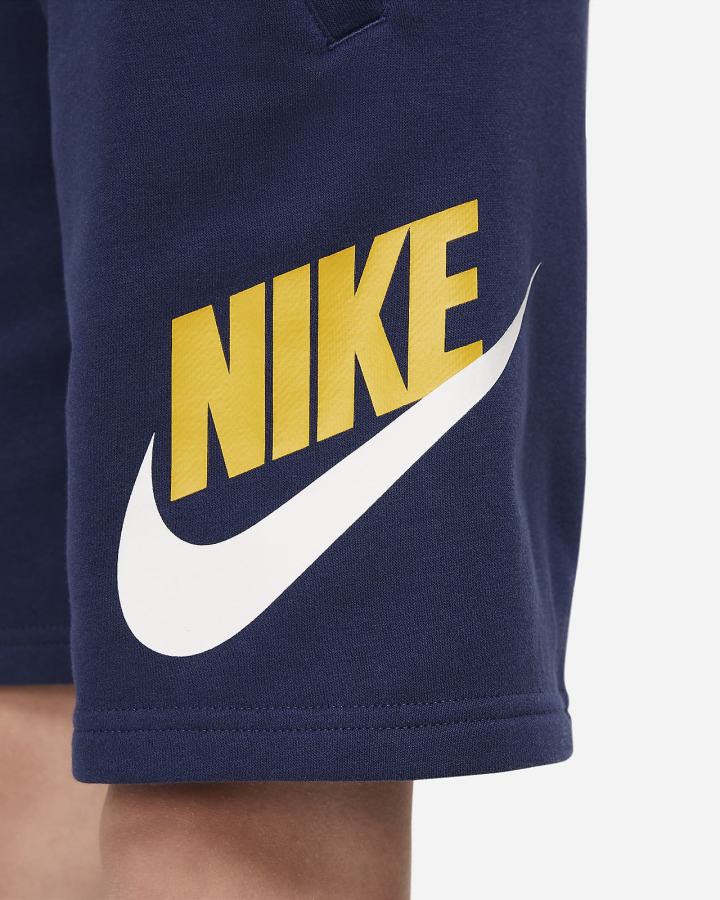 Nike Sportswear Club Fleece Kids Za Dječake Kratke Hlače Tamnoplave Žute | HR-96815OWMP