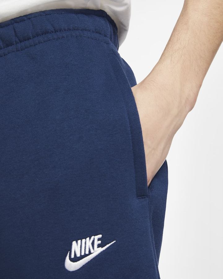 Nike Sportswear Club Fleece Muške Hlače Tamnoplave Bijele | HR-03716GOAW