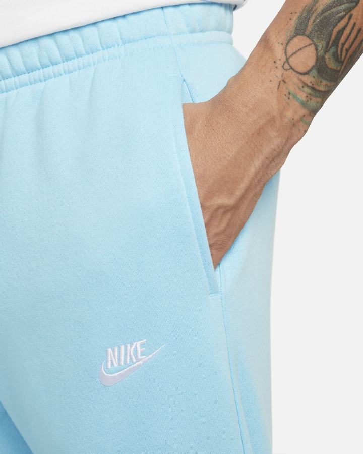 Nike Sportswear Club Fleece Muške Hlače Plave Bijele | HR-28069BKGW