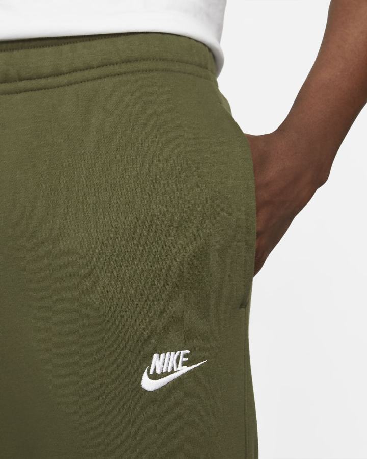 Nike Sportswear Club Fleece Muške Jogger Hlače Zelene Bijele | HR-24780KVBA