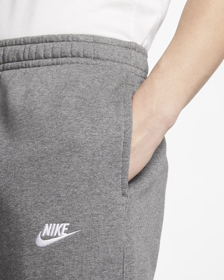 Nike Sportswear Club Fleece Muške Jogger Hlače Sive Tamno Sive Bijele | HR-26045LAMT