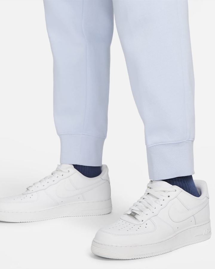 Nike Sportswear Club Fleece Muške Jogger Hlače Svijetlo Plave Bijele | HR-28453QWBC