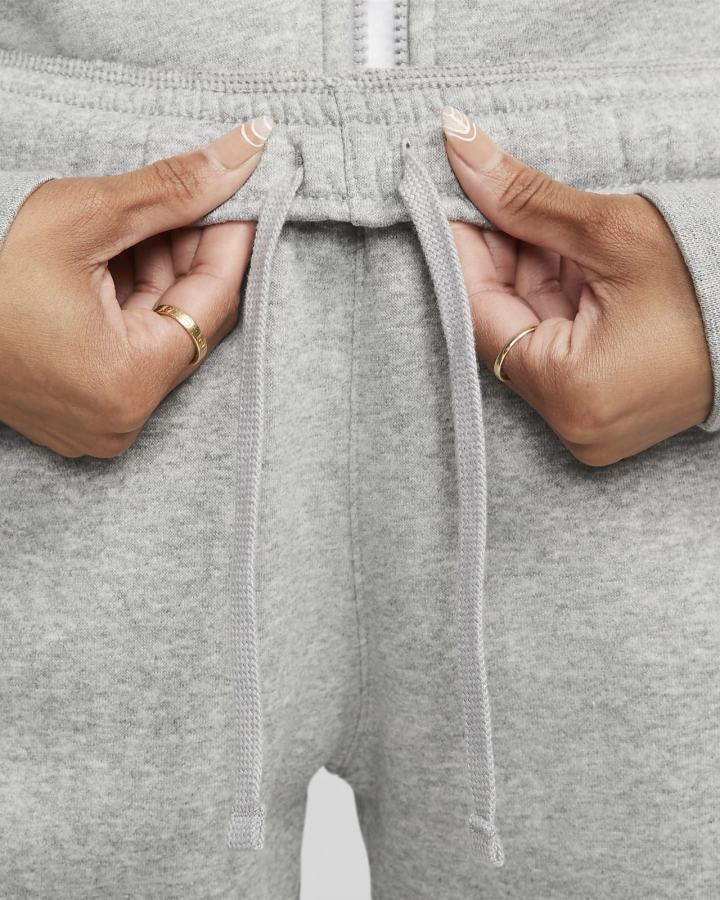 Nike Sportswear Club Fleece Muške Jogger Hlače Tamno Sive Srebrne Bijele | HR-45319YIDV