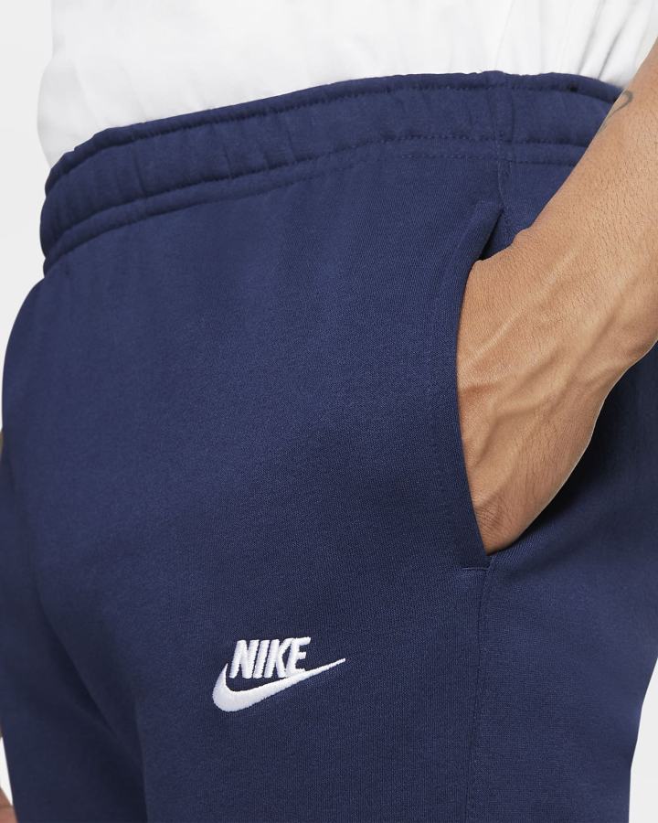 Nike Sportswear Club Fleece Muške Jogger Hlače Tamnoplave Bijele | HR-50148OAIW