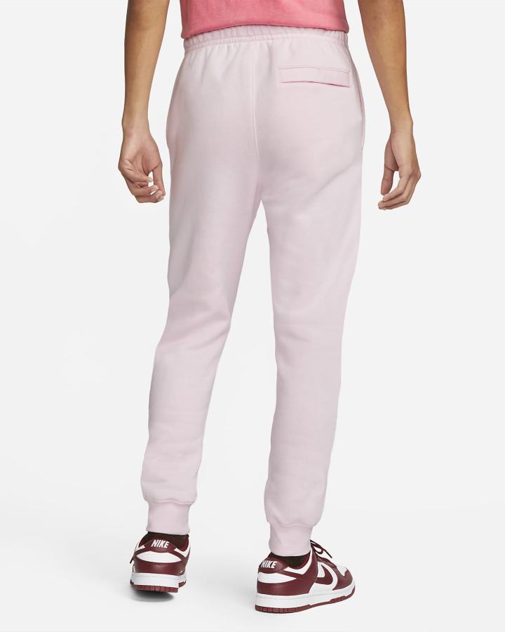 Nike Sportswear Club Fleece Muške Jogger Hlače Roze Bijele | HR-76321AIGP