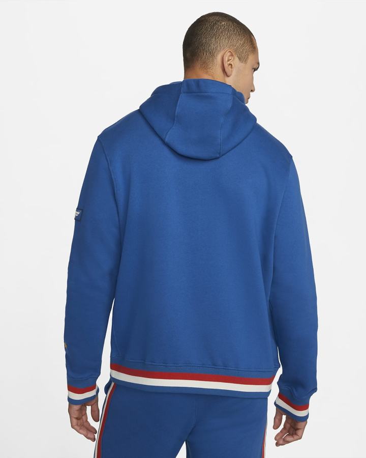 Nike Sportswear Club Fleece Muške Majica S Kapuljačom Plave | HR-37065SAPX