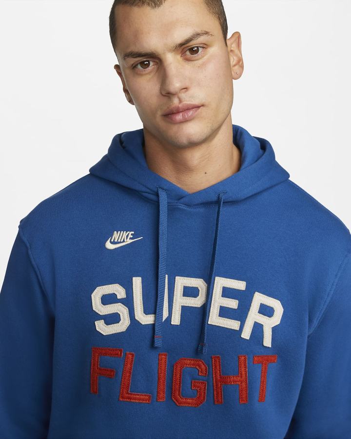 Nike Sportswear Club Fleece Muške Majica S Kapuljačom Plave | HR-37065SAPX